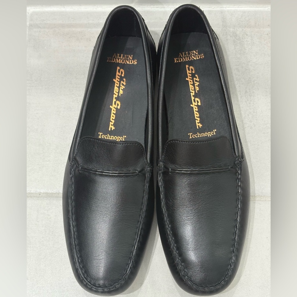 NEW Allen Edmonds Super Sport Loafers Size 10.5 D